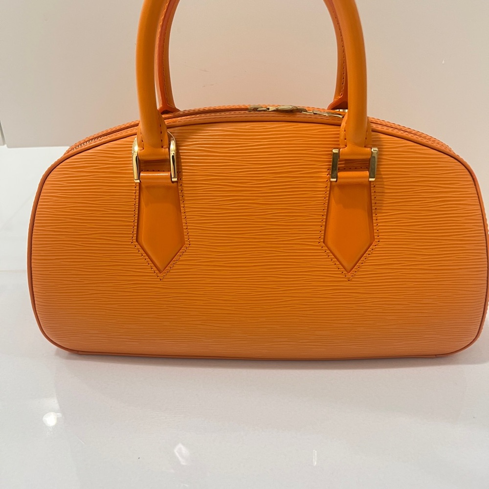 Louis Vuitton Epi Jasmine Handbag Orange - Picture 10 of 10